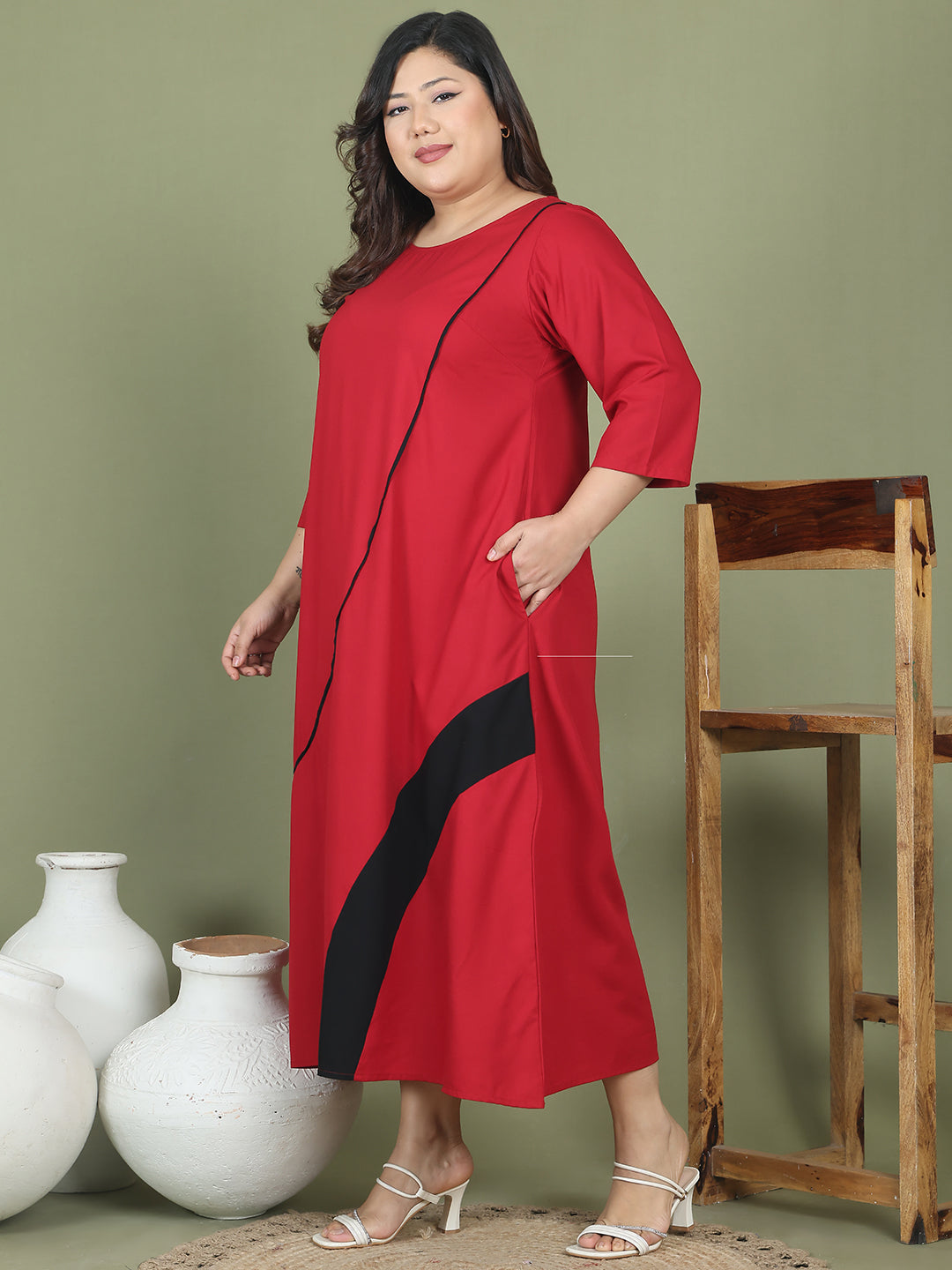 Bold & Stylish Plus Size Women’s Dress