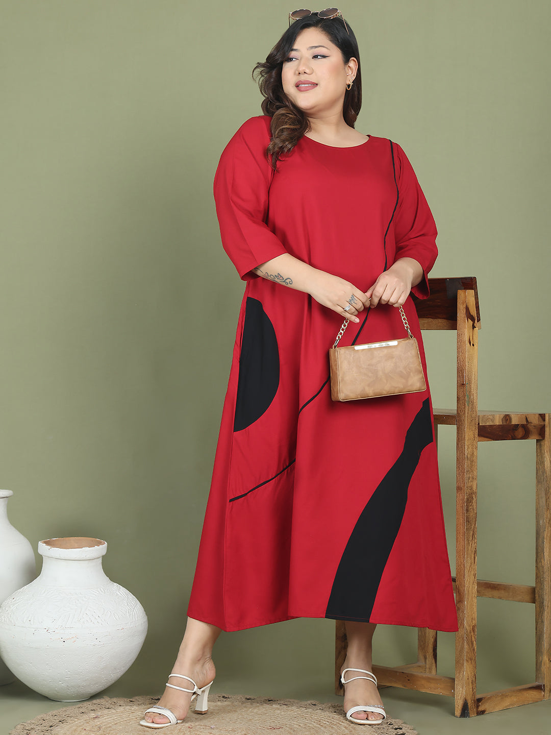 Bold & Stylish Plus Size Women’s Dress