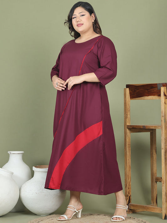 Bold & Stylish Plus Size Women’s Dress