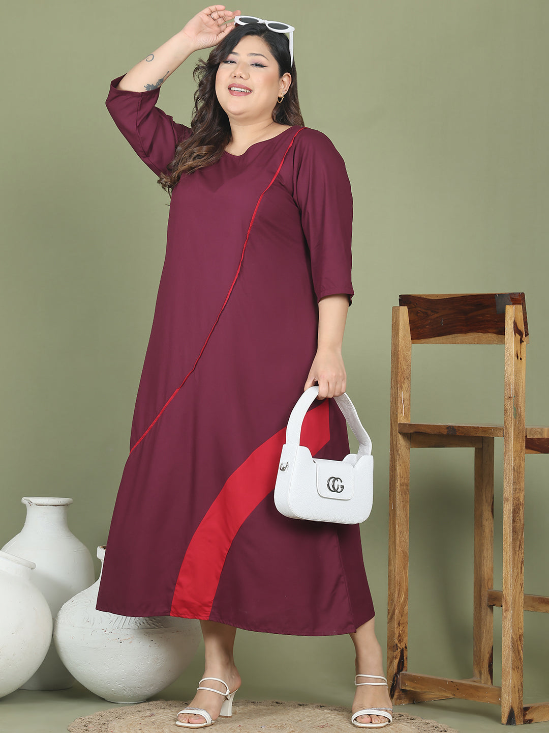 Bold & Stylish Plus Size Women’s Dress
