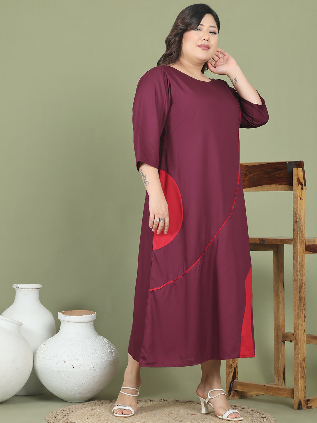 Bold & Stylish Plus Size Women’s Dress