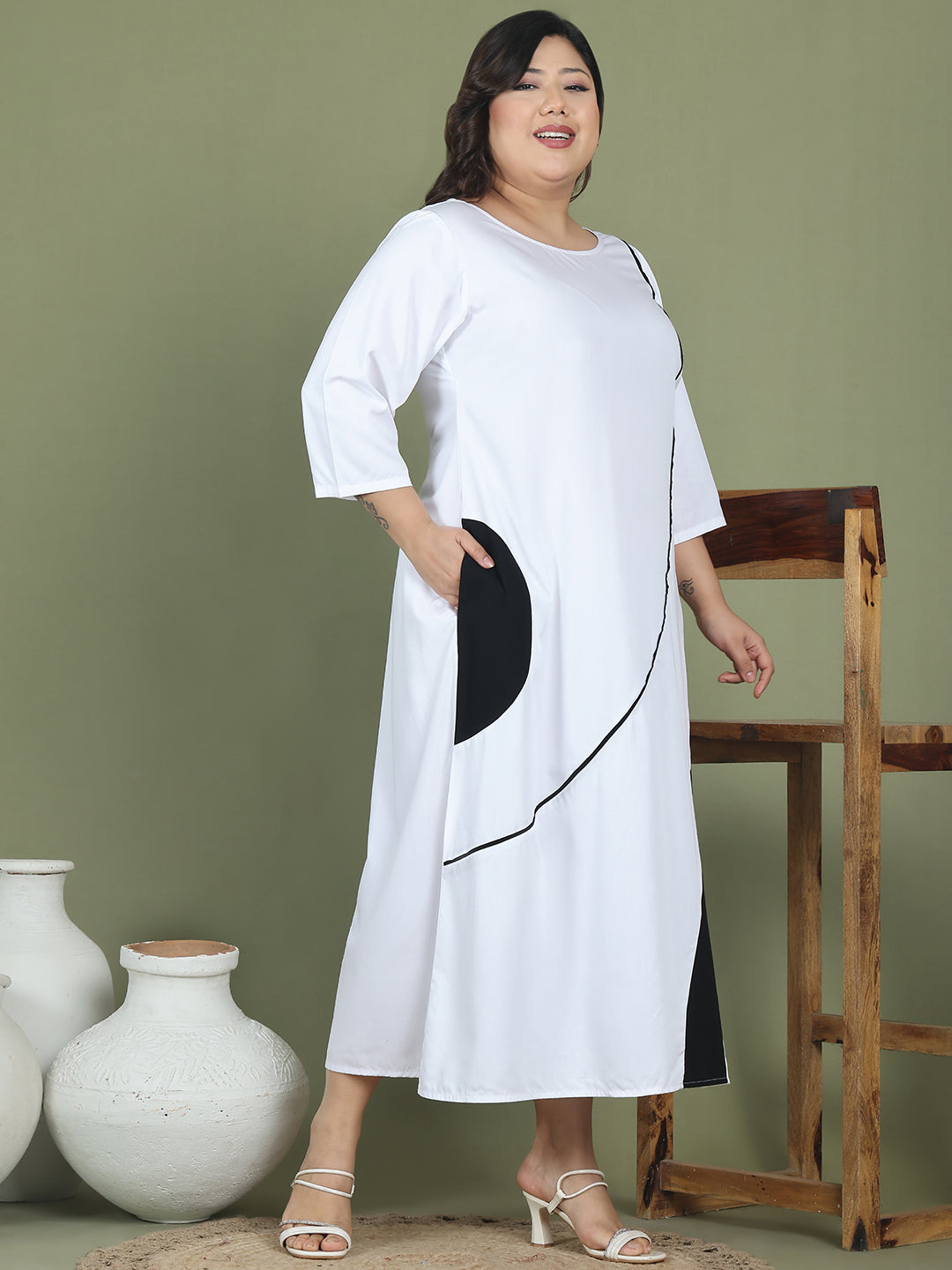 Bold & Stylish Plus Size Women’s Dress