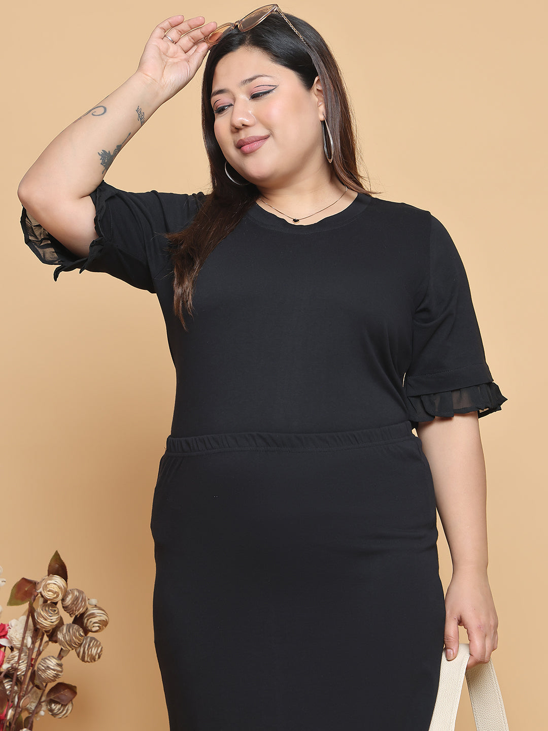 Fashionable Plus Size Women’s Western Top