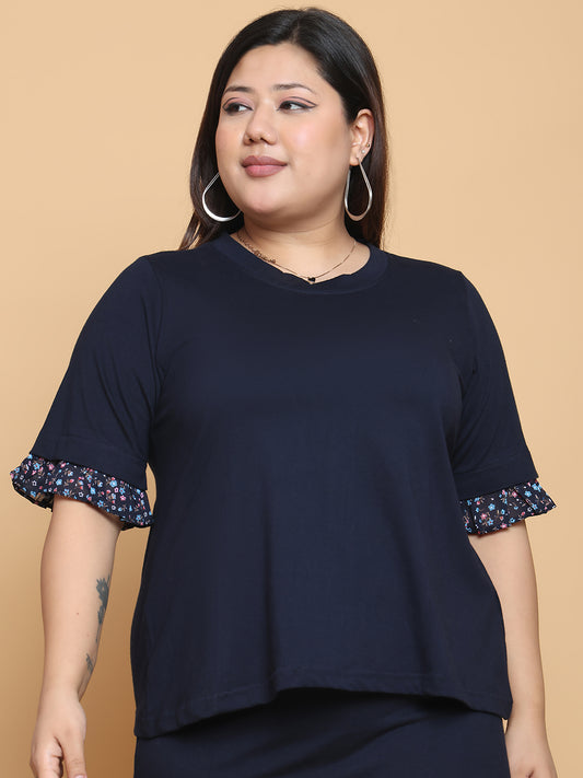 Fashionable Plus Size Women’s Western Top