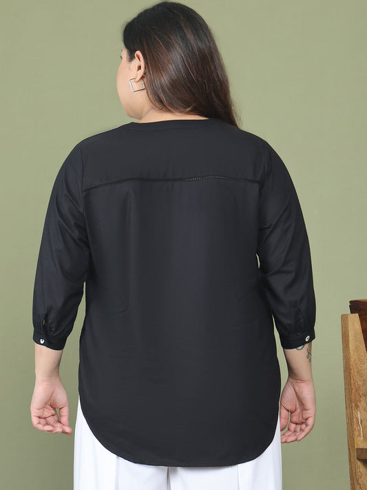 Trendy Plus Size Women Casual Top
