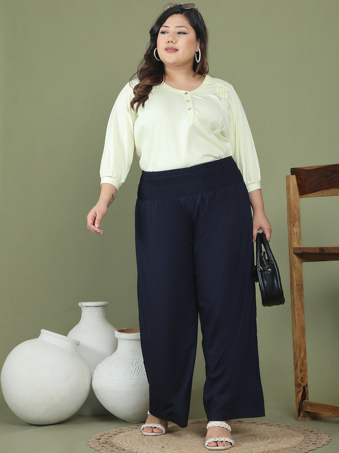 Trendy Plus Size Women Casual Top