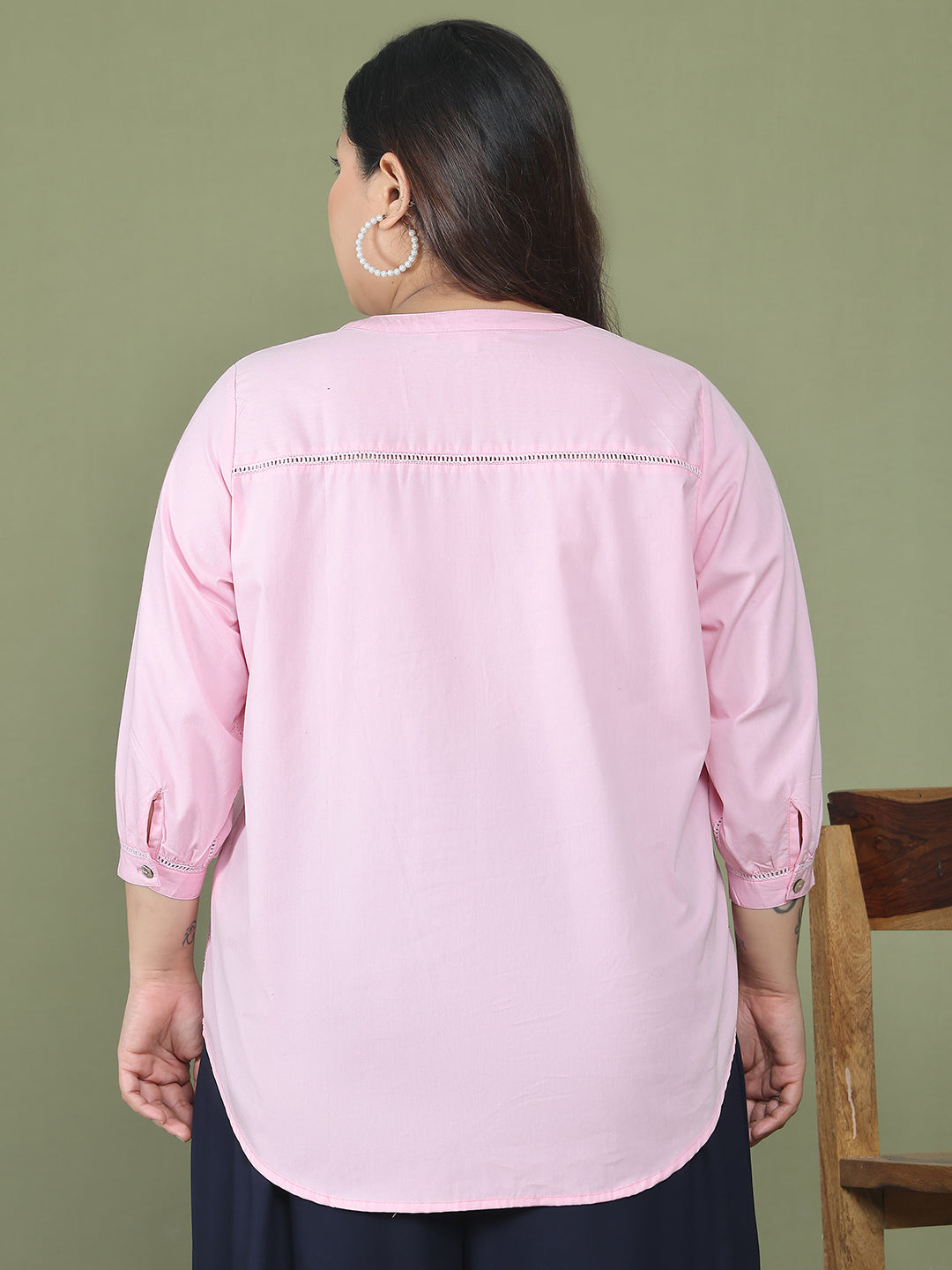 Trendy Plus Size Women Casual Top
