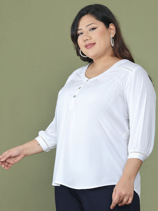 Trendy Plus Size Women Casual Top