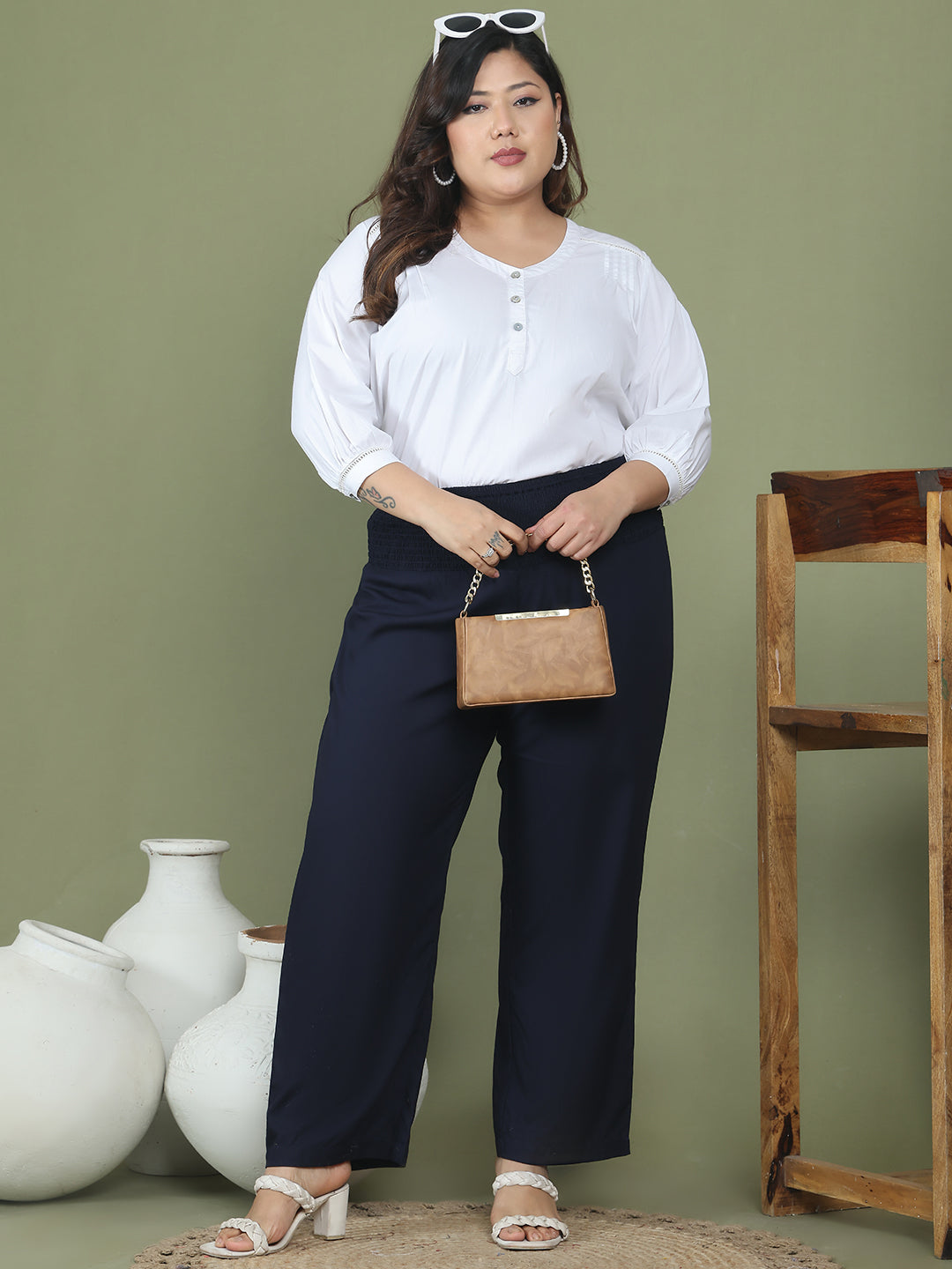 Trendy Plus Size Women Casual Top