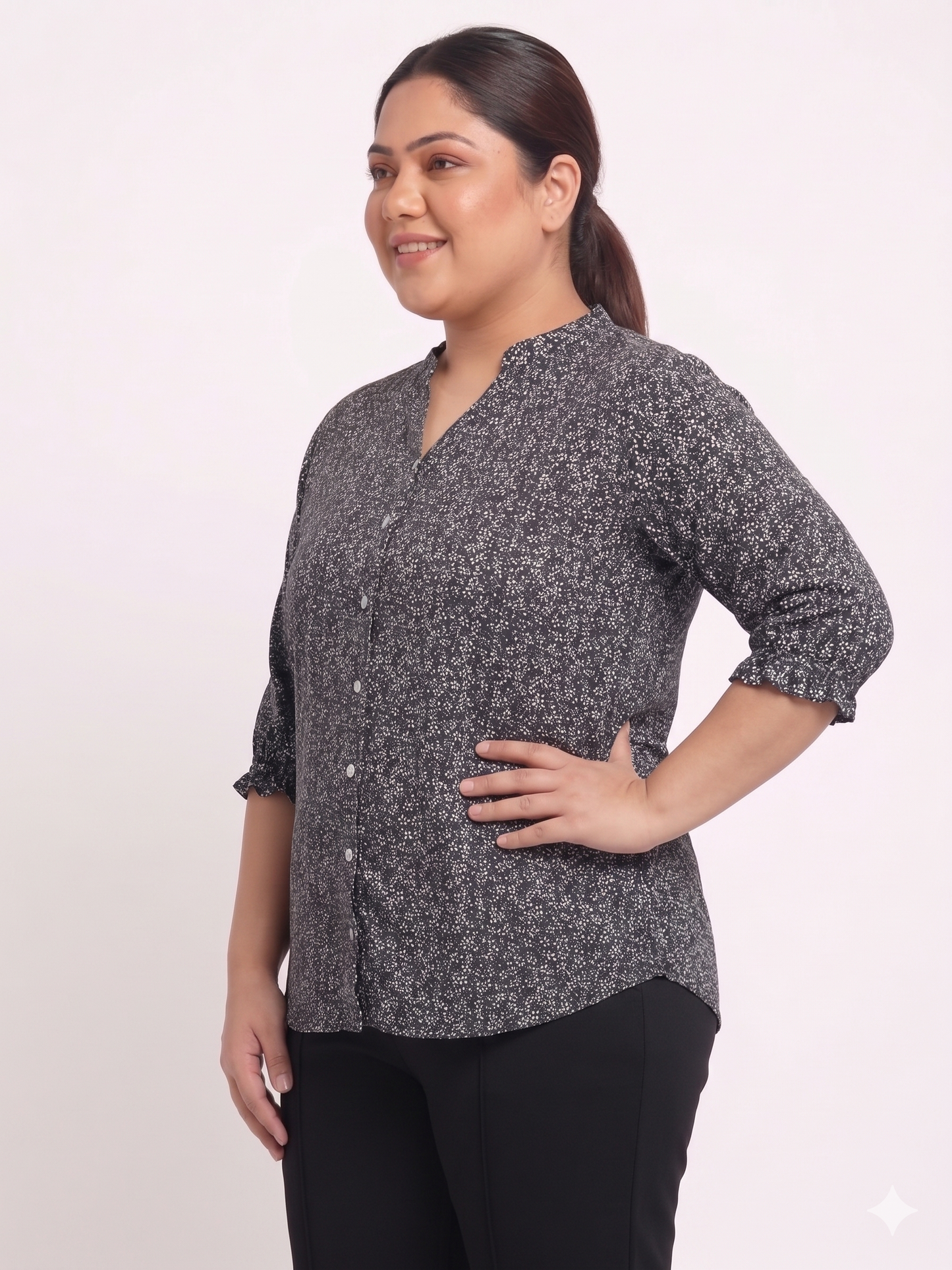 Plus Size Floral Top for Women