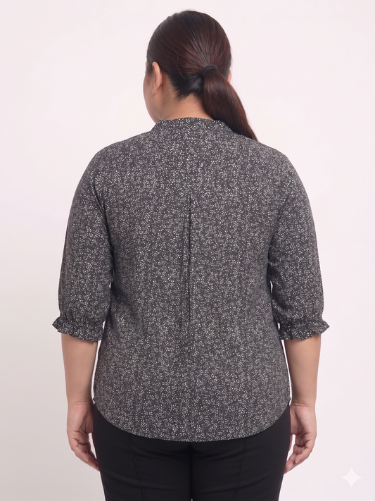 Plus Size Floral Top for Women