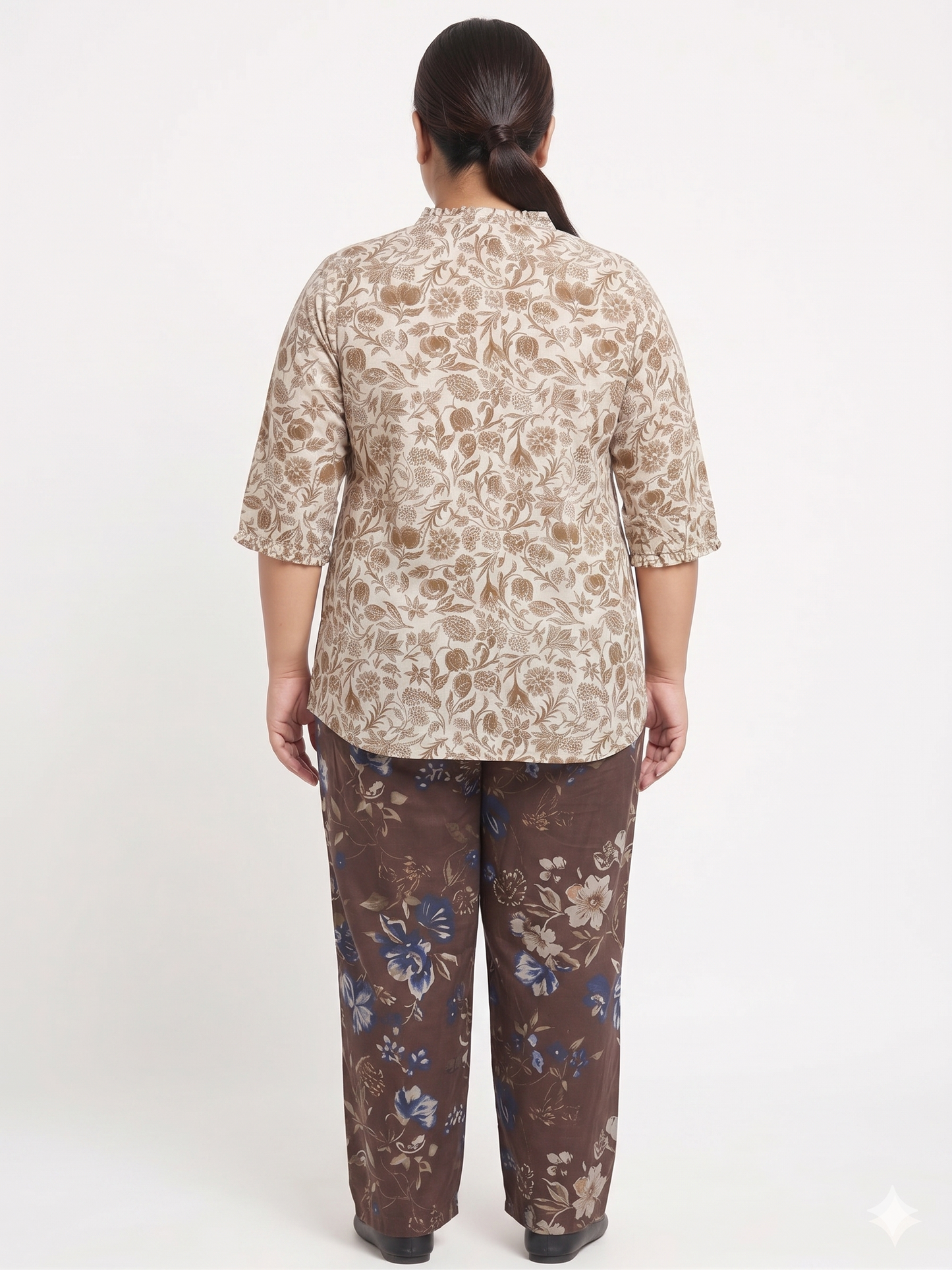 Plus Size Floral Top for Women