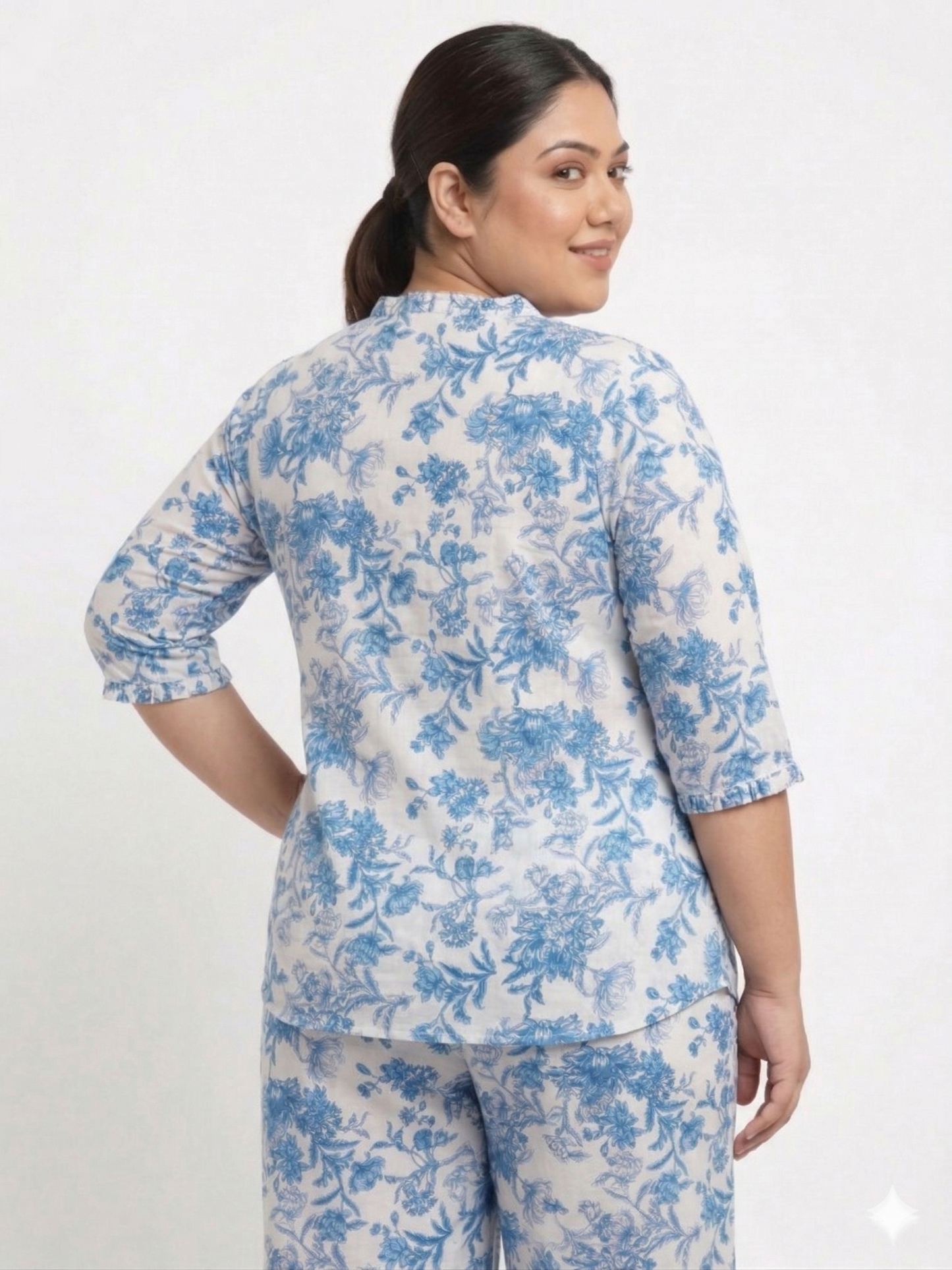 Plus Size Floral Top for Women