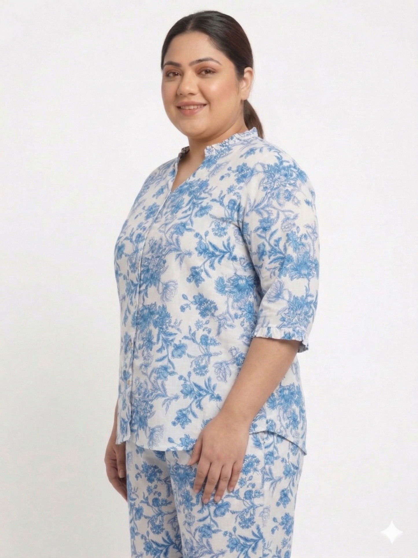 Plus Size Floral Top for Women