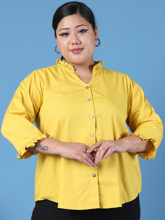Trendy Plus Size Women Casual Top