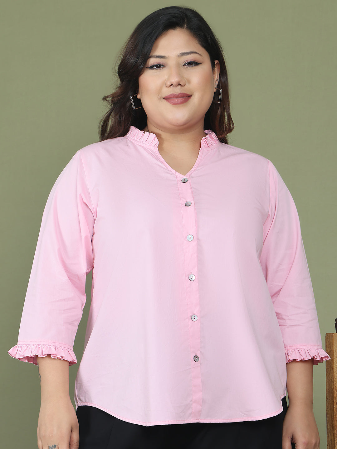 Trendy Plus Size Women Casual Top