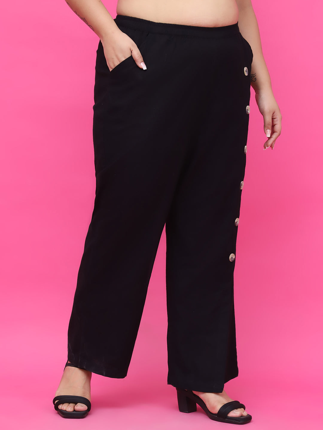 Soft & Breathable Plus Size Women’s Trouser