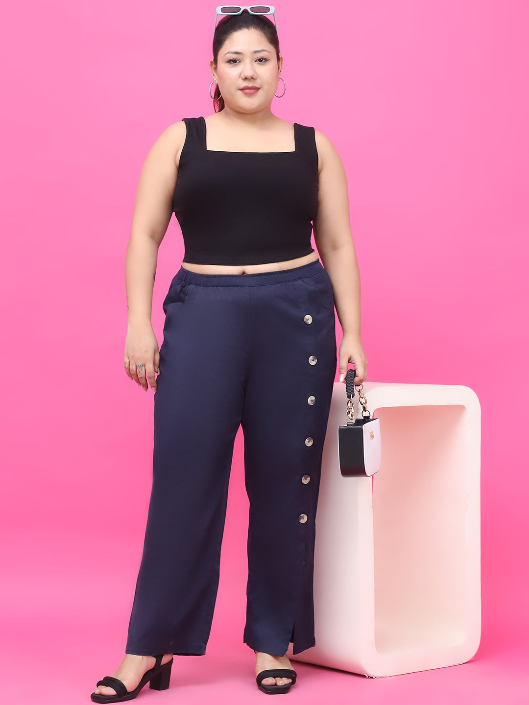 Soft & Breathable Plus Size Women’s Trouser