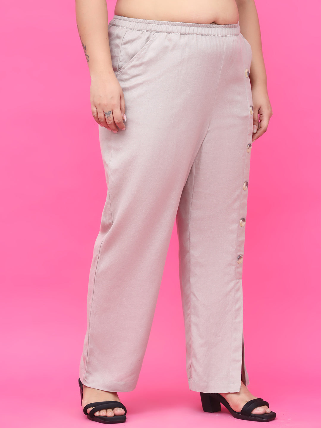 Soft & Breathable Plus Size Women’s Trouser