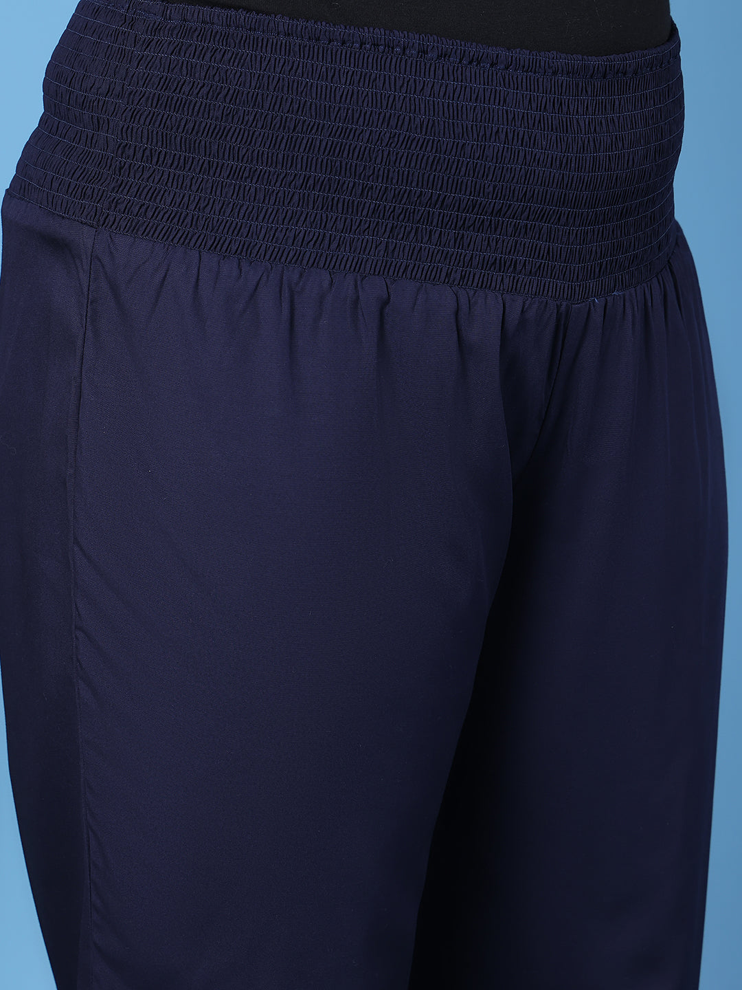 Relaxed Stretch Plus Size Women’s Bottom Wear Trouser