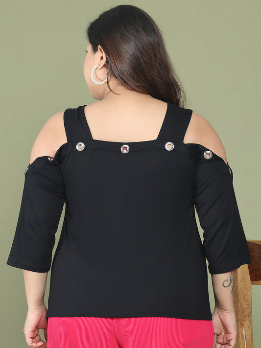Fashionable Plus Size Women’s Western Top