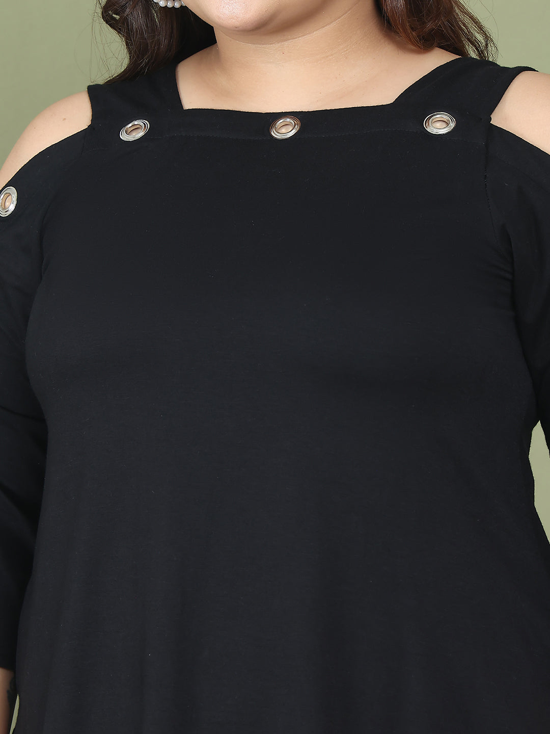 Fashionable Plus Size Women’s Western Top