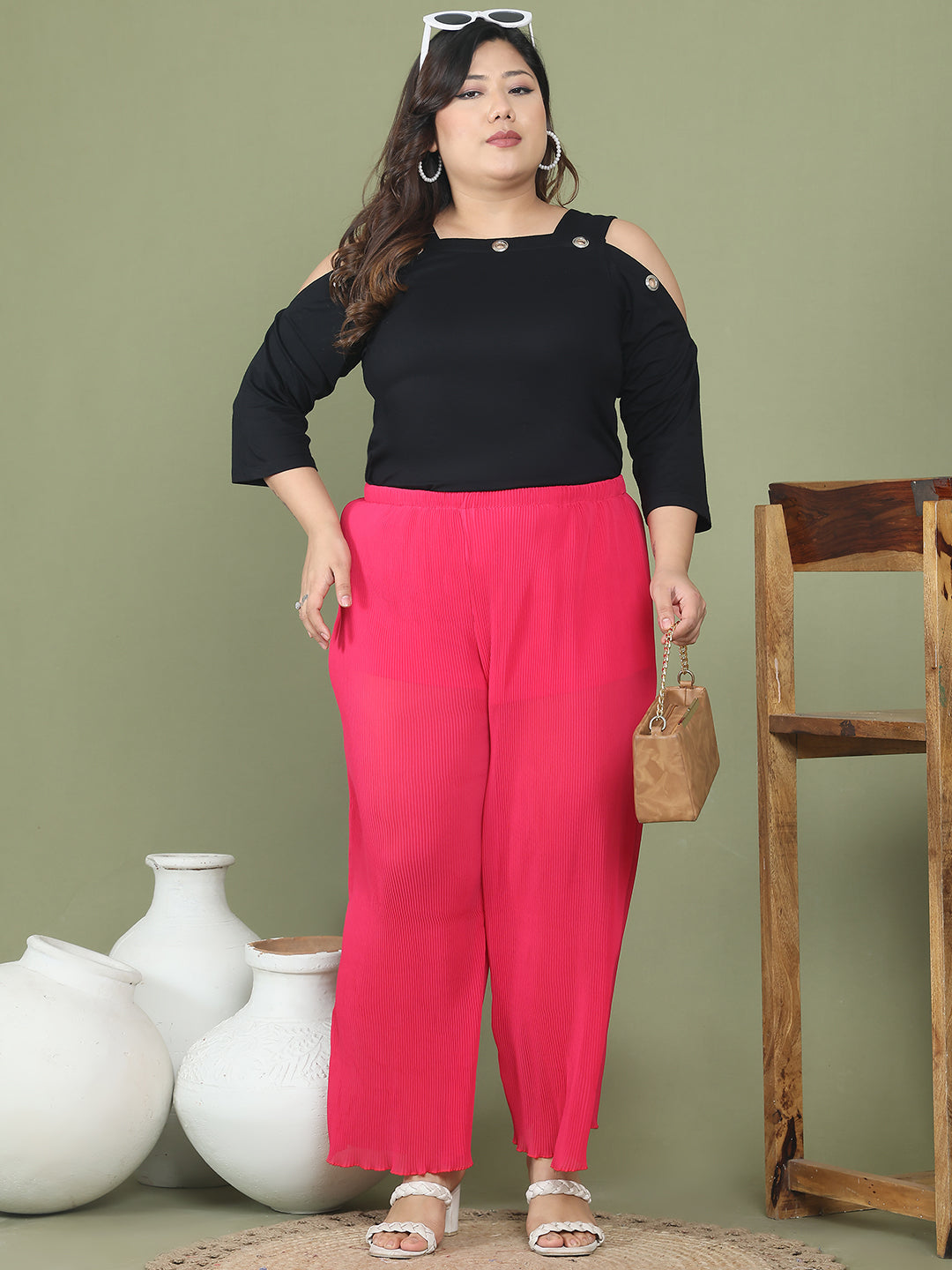 Fashionable Plus Size Women’s Western Top