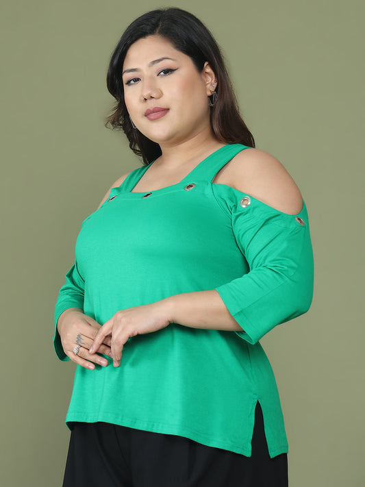 Fashionable Plus Size Women’s Western Top