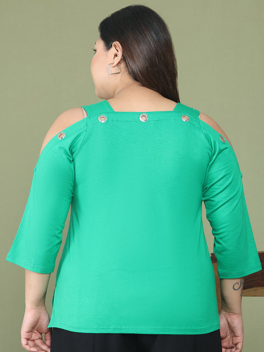Fashionable Plus Size Women’s Western Top
