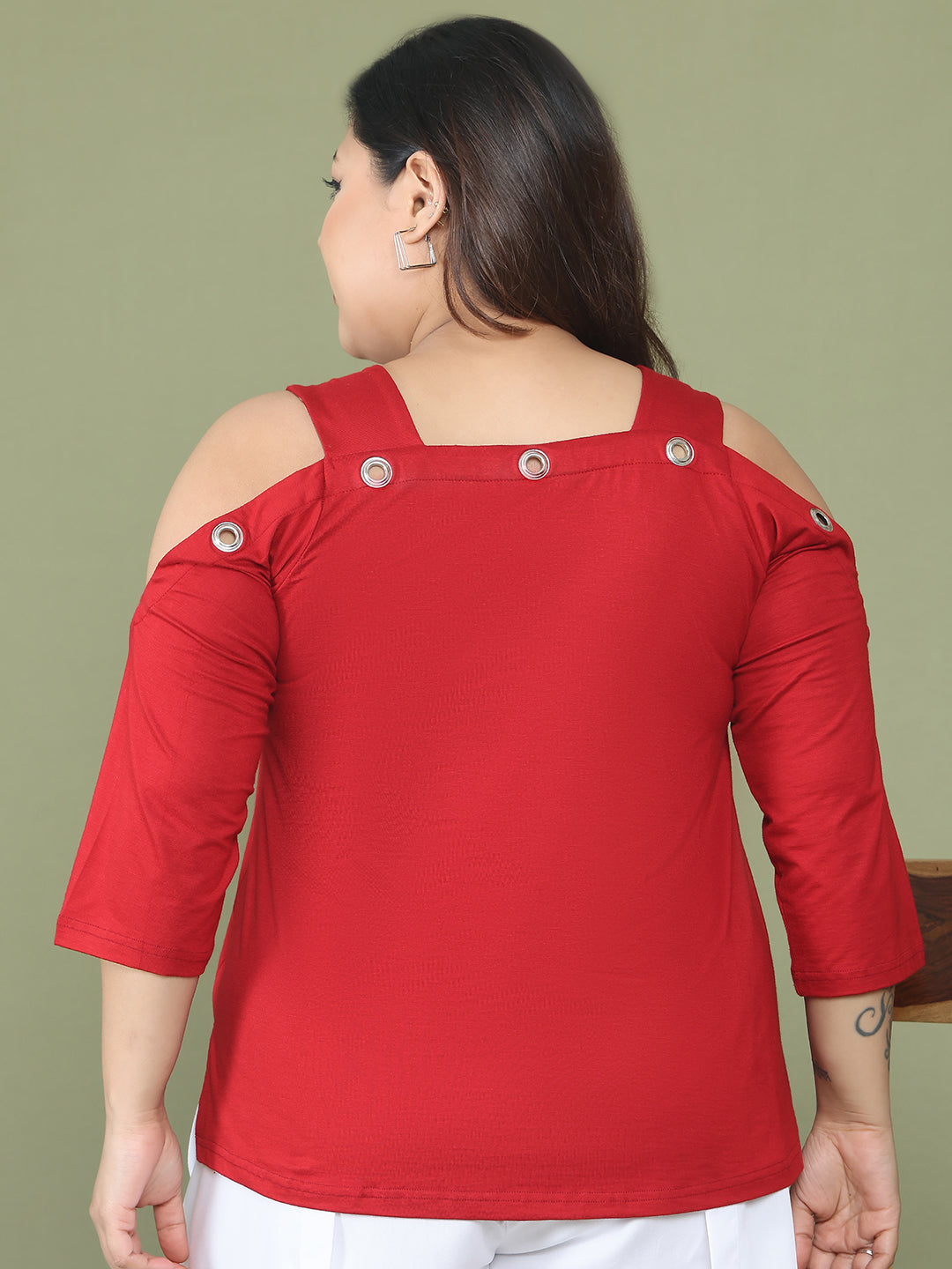 Fashionable Plus Size Women’s Western Top