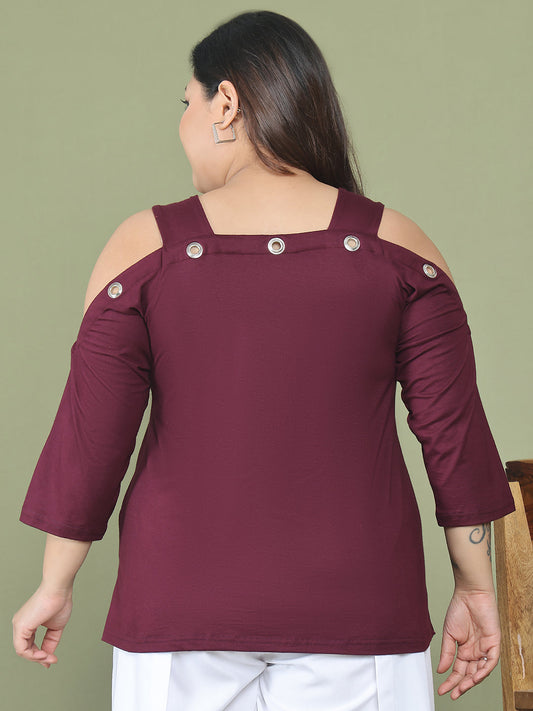 Fashionable Plus Size Women’s Western Top