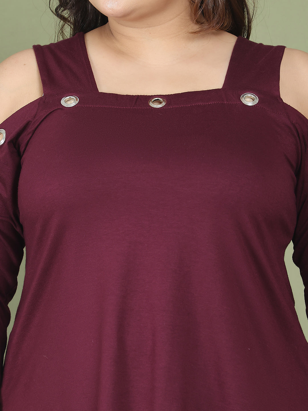 Fashionable Plus Size Women’s Western Top