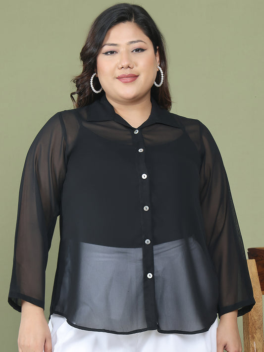 Trendy Plus Size Women Casual Top