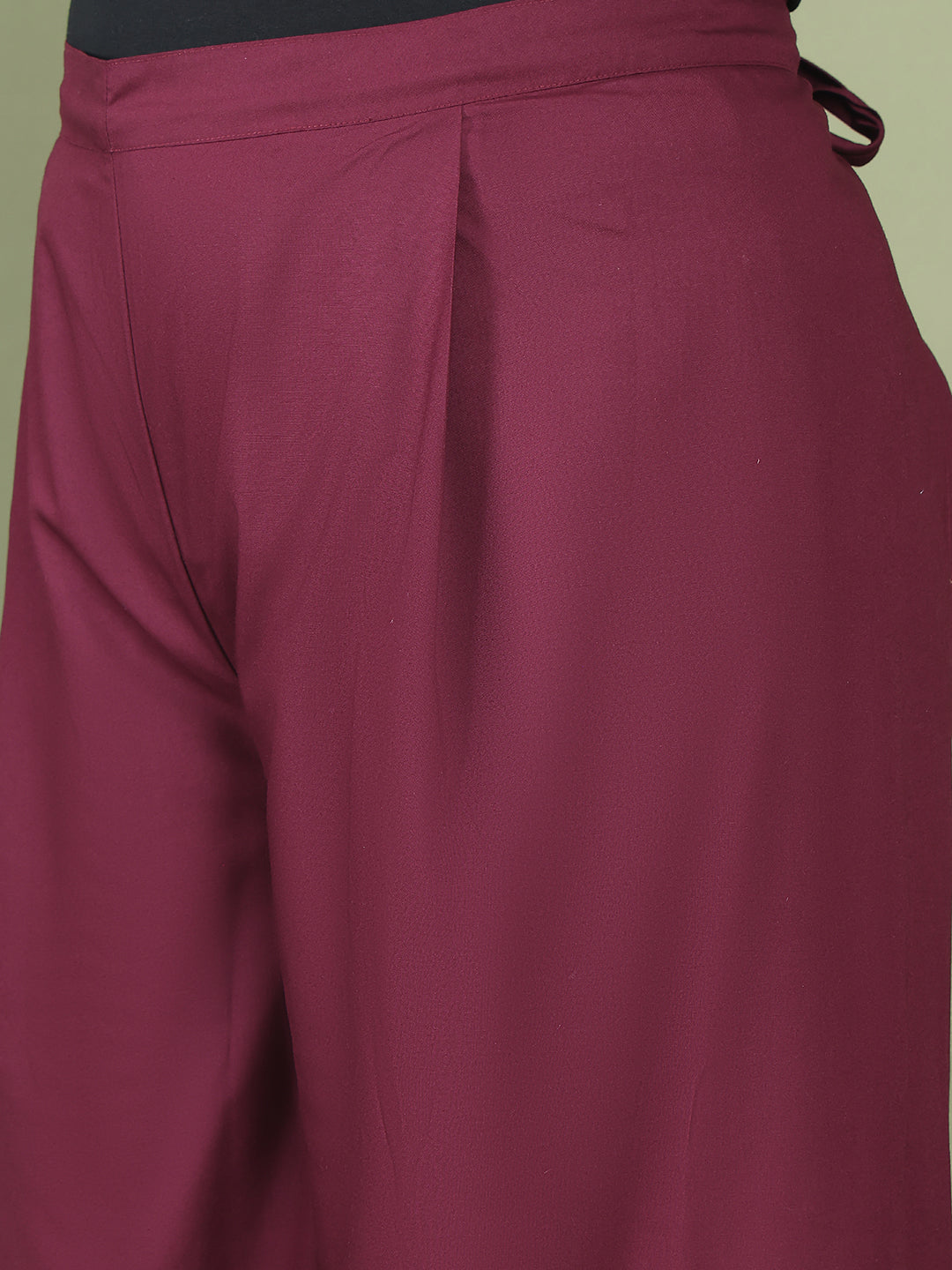 Relaxed Stretch Plus Size Women’s Bottom Wear Trouser