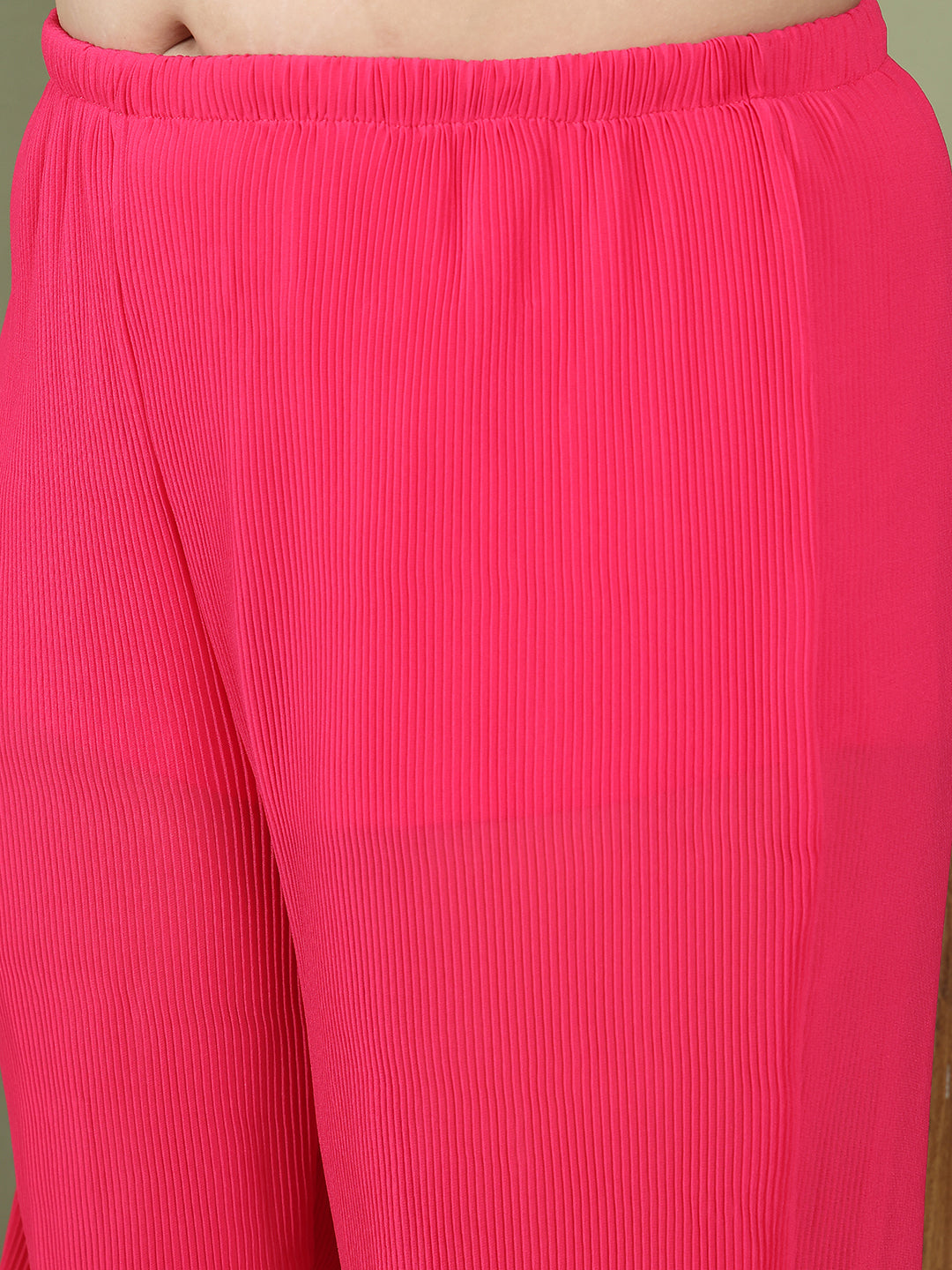 Relaxed Stretch Plus Size Women’s Bottom Wear Trouser