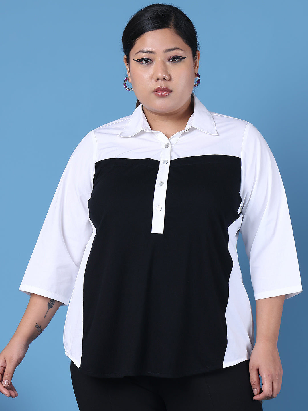 Trendy Plus Size Women Casual Top