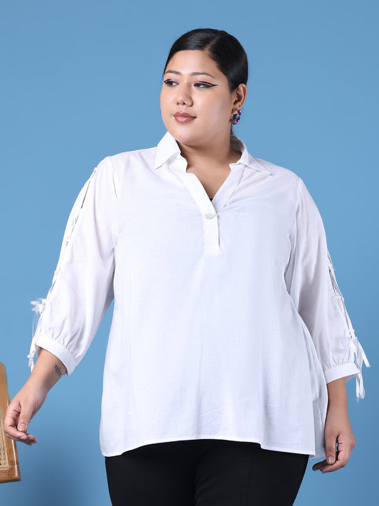 Trendy Plus Size Women Casual Top
