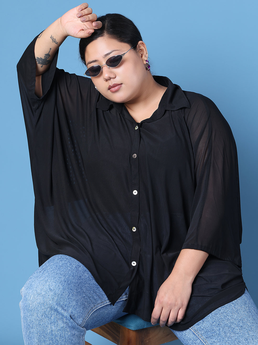 Trendy Plus Size Women Casual Top