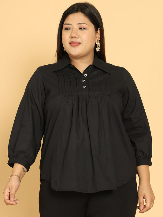 Trendy Plus Size Women Casual Top