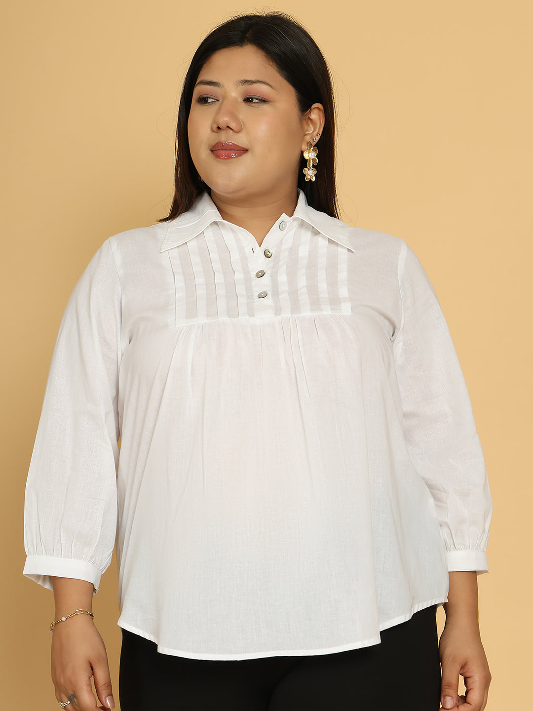 Trendy Plus Size Women Casual Top