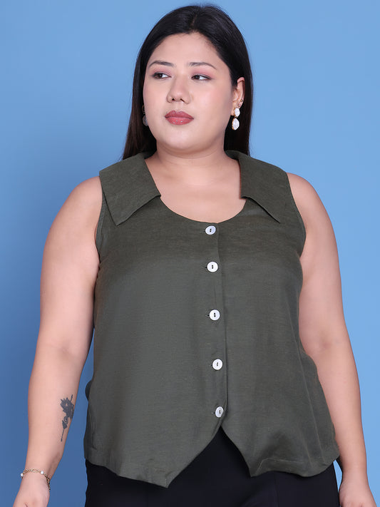 Trendy Plus Size Women Casual Top