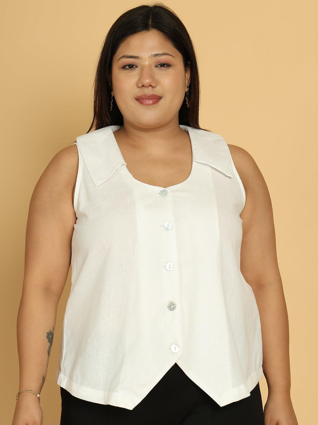 Trendy Plus Size Women Casual Top