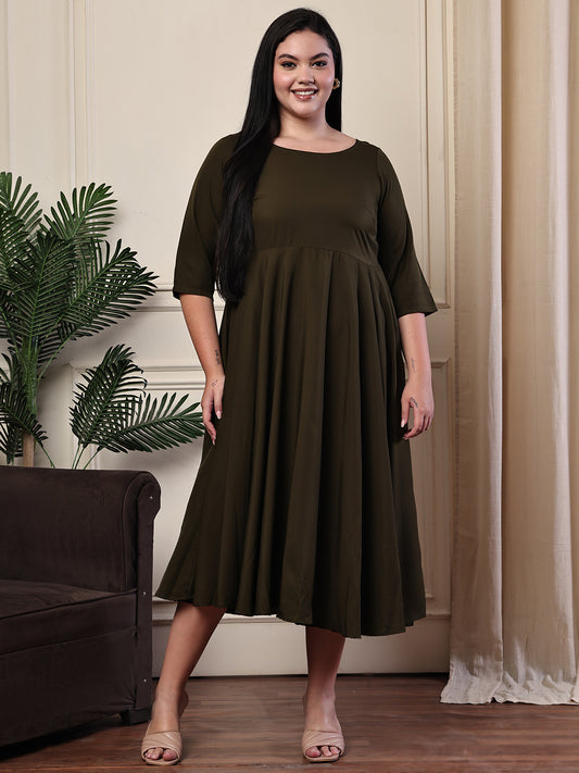 Bold & Stylish Plus Size Women’s Dress