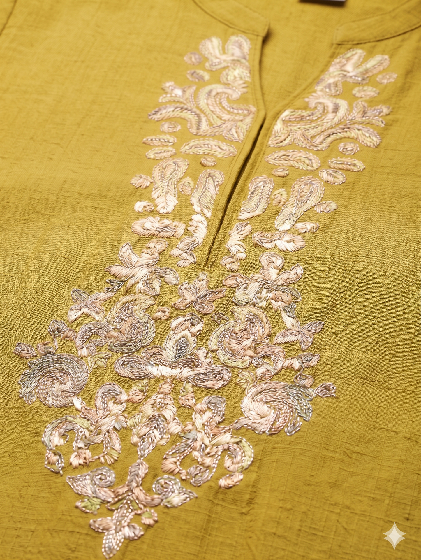 Elegant Embroidered Plus Size Tunic Top