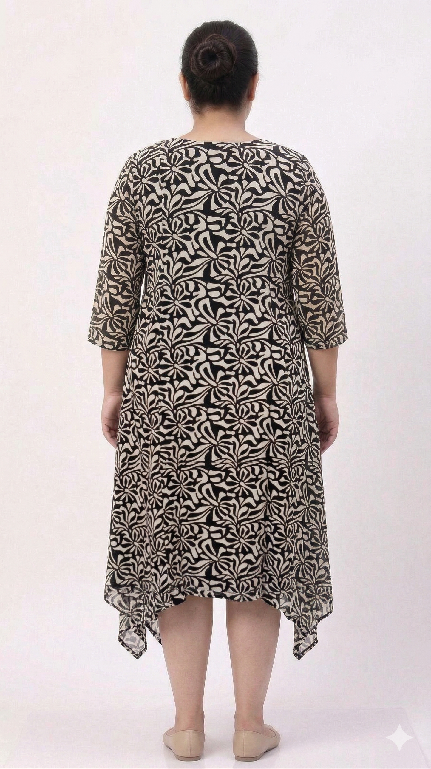 Plus Size Printed Dress for Women