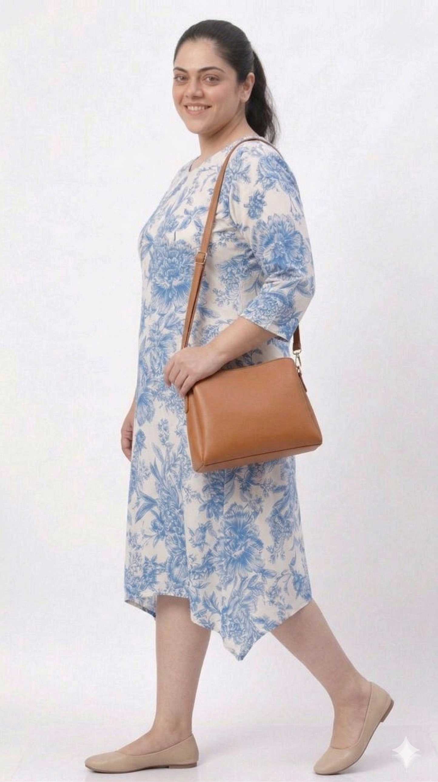Plus Size Printed Dress for Women
