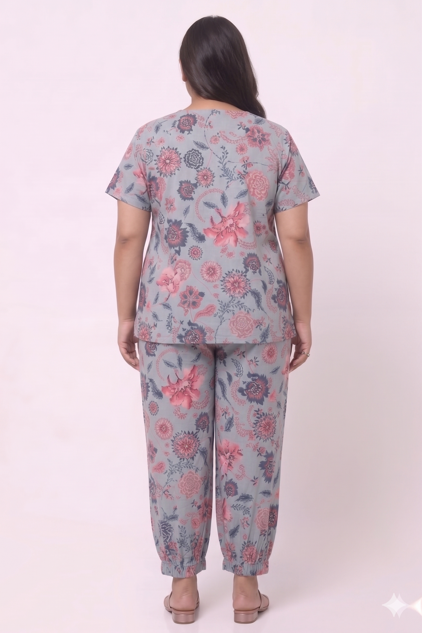 Sky Print Co-ord Set for Women
