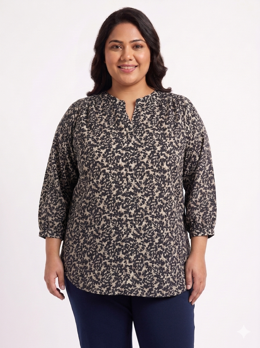 Soft Cotton Printed Tunic
