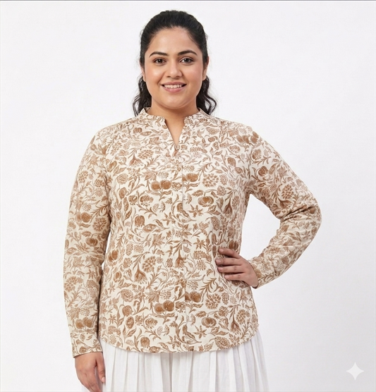Soft Cotton Printed Tunic