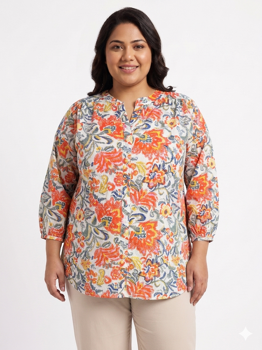 Soft Cotton Printed Tunic